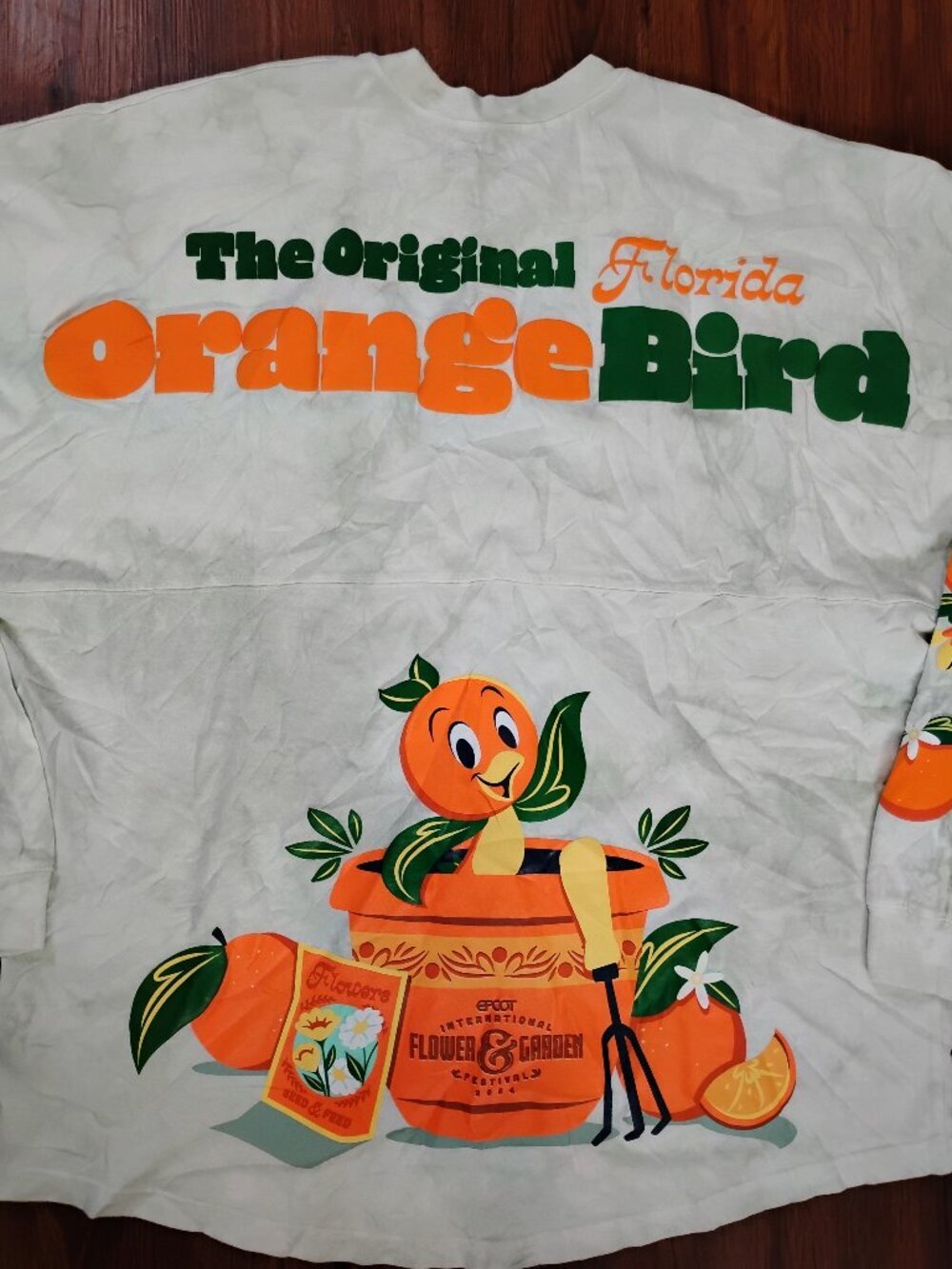 Disney Spirit Jersey Florida Orange Bird Shirt